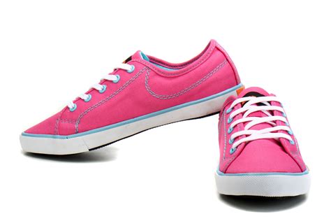 pink casual sneakers.